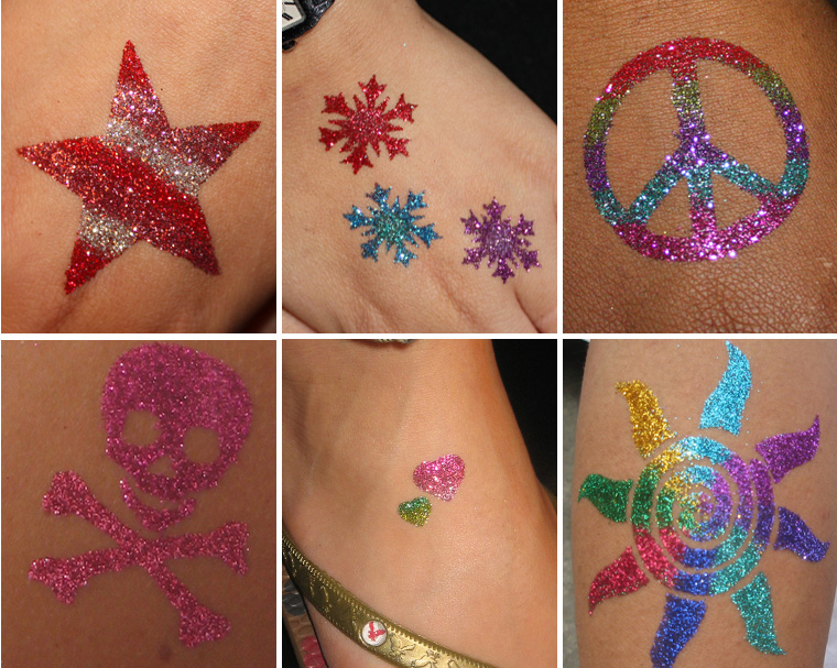 7. Glitter Tattoo Tutorial - wide 5